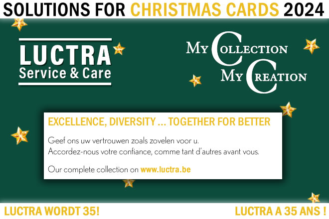 Luctra - Solutons for Christmas cards 2024